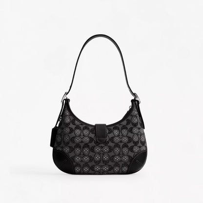 Crystal Jacquard Black Bag Collection